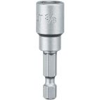 DEWALT Nutsetter, 3/8" Hex, 1-7/8" L, Steel