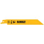 DEWALT 5-Pack Bi-Metal 6-in 24-TPI Metal Cutting Reciprocating Saw Blade