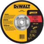 DEWALT Depressed Center Wheels: Aluminum Oxide, 9 in Abrasive Wheel Dia, 5/8"-11 Arbor Hole Size