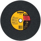 DEWALT Abrasive Cut-Off Wheel: 14 in Abrasive Wheel Dia, Aluminum Oxide, Type 1, 0.1094 in Thick