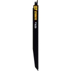 DEWALT 2X 5-Pack Bi-Metal 12-in 6-TPI Wood Cutting Reciprocating Saw Blade