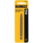 DEWALT Power Bit, SAE, 1/4", Hex Power Drive