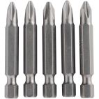 DEWALT Power Bit, SAE, 1/4", Hex Power Drive, PK5