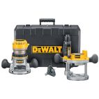 DEWALT 1/2-in-Amp 1.75-HP Combo Fixed/Plunge Corded Router Hard Case (Tool Only)