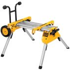 DEWALT 33 lbs. Heavy Duty Rolling Table Saw Stand with Quick-Connect Stand Brackets with 200lbs. Capacity