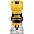DEWALT Laminate Trimmer: Compact, Fixed Base, 0.88 hp, Fixed Speed, 31,000 RPM, 1/4 in Collet, Corded