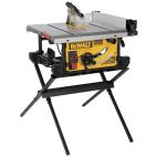 DEWATL 15 Amp Corded 10 in. Job Site Table Saw with Scissor Stand