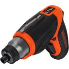 BLACK+DECKER 4-Volt Max 1/4-in Cordless Screwdriver (1-Battery Included and Charger Included)