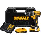DEWALT XR 20-volt 1/2-in Brushless Cordless Drill (2-Batteries Included and Charger Included)