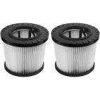 DEWALT 2-Pack Dry HEPA Large Shop Vacuum Collection Filter