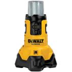 DEWALT 20-Volt MAX Corded/Cordless LED Large Area Jobsite Light with Tool Connect & Built-In Charger (Battery Sold Separately)