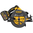 DEWALT FLEXVOLT 60-Volt MAX Cordless Brushless 7-1/4 in. Circular Saw with (2) FLEXVOLT 6.0Ah Batteries