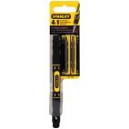 STANLEY Multi-Bit Screwdriver: #0/#1/1/8 in/5/32 in Tip Size, 4 Tips, 5 1/4 in Overall Lg, Magnetic