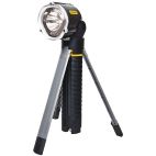 STANLEY Handheld Flashlight: AA Battery, LED, 10.75 in Lg, 30 lm Max Lumens Output, Plastic (Batteries Sold Separately)