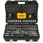 DEWALT 1/4 in., 3/8 in. and ½ in. Drive Polished Chrome Mechanics Tool Set (168-Piece)