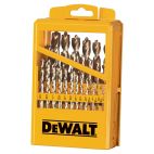 DEWALT Pilot Point Metal Index Drill Bit Set (29 Pieces)