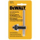 DEWALT Drill Chuck Key: 1/4 in/3/8 in Key Size, 15/64 in Pilot Size, Steel