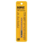 DEWALT 1/8" Hex Shank Drill Bit, Black Oxide