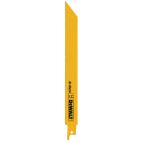 DEWALT 5-Pack Bi-Metal 8-in 14-TPI Metal Cutting Reciprocating Saw Blade