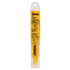 DEWALT 6 in. 24 TPI Straight Back Bi-Metal Reciprocating Saw Blade (2-Pack)