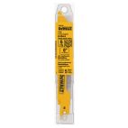 DEWALT Reciprocating Saw Blade, 1/2 In. W, PK5