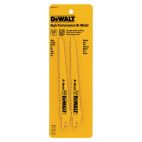 DEWALT Reciprocating Saw Blade, PK 2