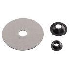 DEWALT 4 1/2 in Arbor Hole Disc Backup Pad, 5/8"-11 Threaded Arbor Hole Back Mount, 16,000 RPM Max. RPM, 1