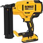 DEWALT 20-Volt Max Lithium-Ion 18-Gauge Cordless Brad Nailer Kit (Battery and Charger Included)