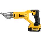 DEWALT 20V MAX* 18ga Swivel Head Double Cut Shear Kit (Includes 2-Batteries and 1-Charger)