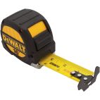 DEWALT 16 ft. Steel SAE Tape Measure, Yellow/Black