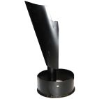 Waste Oil Acc - Heater Clean Out Drip Cap + Baffle - 140H, 200H