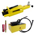Pro Series OTR Earthmover Hydraulic Bead Breaker Kit with 5 Quart Hydraulic Pump