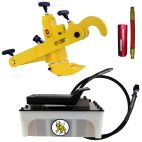 Euro Style Aluminum Hydraulic Bead Breaker Kit with 5 Quart Hydraulic Pump
