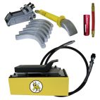 OTR Giant Tire Hydraulic Bead Breaker Kit with 5 Quart Hydraulic Pump