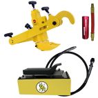 Euro Style Aluminum Hydraulic Bead Breaker Kit with 5 Quart Hydraulic Pump