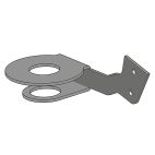 Left Extension Holder for ESCO Mammut Jack Models 91004 and 91005