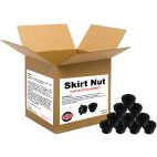 Skirt Nut 5mm Sleeve Flange Nut, M22 for Hub Piloted Wheels, 10 pack