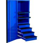 4 Drawer and 2 Shelf Side Cabinet