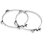 Exhaust Muffler Heat Shield Mounting Clamp Kit - H/D Truck