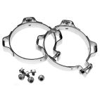Exhaust Stack Pipe Heat Shield Mounting Clamp Kit - H/D Truck