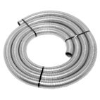 NAPA Standard Duty Galvanized Flexible Exhaust Tubing, 5 in ID, 25 ft Long, Priced Per Foot