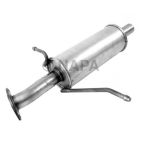 Exhaust Resonator and Pipe Assembly