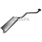 Exhaust Resonator and Pipe Assembly