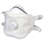 SAS 8641 Valved Particulate Respirator, P100 Filter, Polypropylene Fabric, White