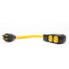 FIRMAN, 1155, POWER CORD, HEAVY DUTY, L14 TO (4) 5-20R, 10FT