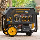 FIRMAN, H03651, PORTABLE GENERATOR, 4550W/3650W, ELECTRIC START, DUAL FUEL