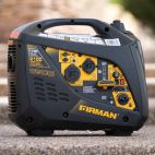 FIRMAN, W01784, PORTABLE INVERTER GENERATOR, 2100W/1700W, RECOIL START, 30A, GASOLINE