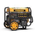 FIRMAN, P09301, PORTABLE GENERATOR, 11600W/9300W, ELECTRIC START, 120V/240V, 50A, GASOLINE