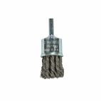 Forney 60002, Command PRO End Brush, Knotted, 1 in x .020 in x 1/4 in Shank