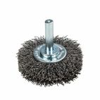 Forney 60014, Command PRO Wire Wheel Crimped, 2 in x .014 in x 1/4 in Shank
